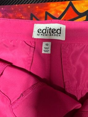 Edited by Remi Bader Women's Hot Pink Skort - Size 12